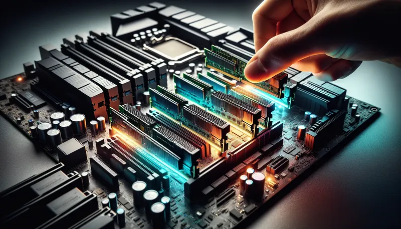 Sử dụng 2 thanh RAM 8GB DDR4 chạy Dual Channel để tối ưu hiệu năng cho PC livestream.