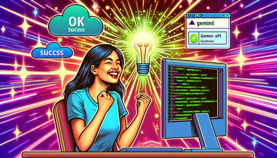 Sửa lỗi 404 Gemini API thành công và gọi API thành công.