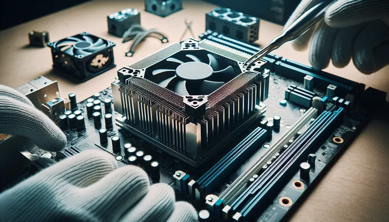 Tản nhiệt khí cho CPU Core i5 giúp đảm bảo hiệu năng ổn định.
