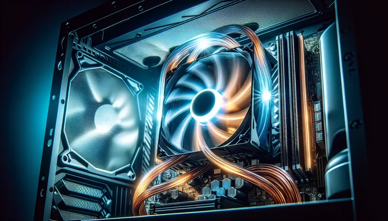 Tản nhiệt khí hiệu năng cao cho CPU giúp PC hoạt động ổn định khi chơi Elden Ring.