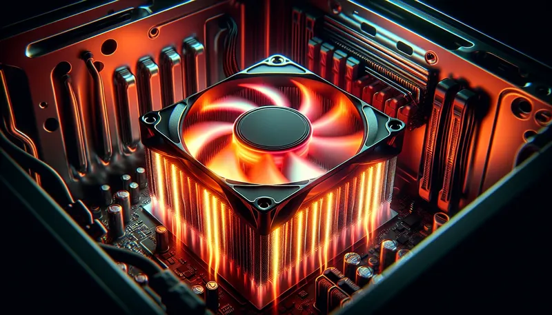Tản nhiệt stock của Intel bị quá nhiệt khi CPU Core i5 tải nặng.