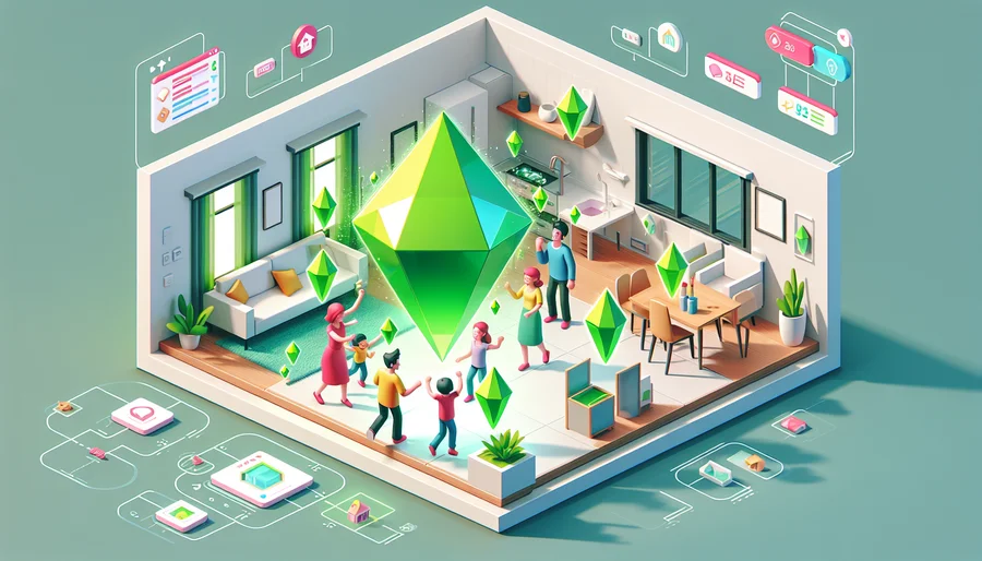 Tạo nhân vật Sim và xây dựng ngôi nhà mơ ước trong game mô phỏng The Sims 4 miễn phí.