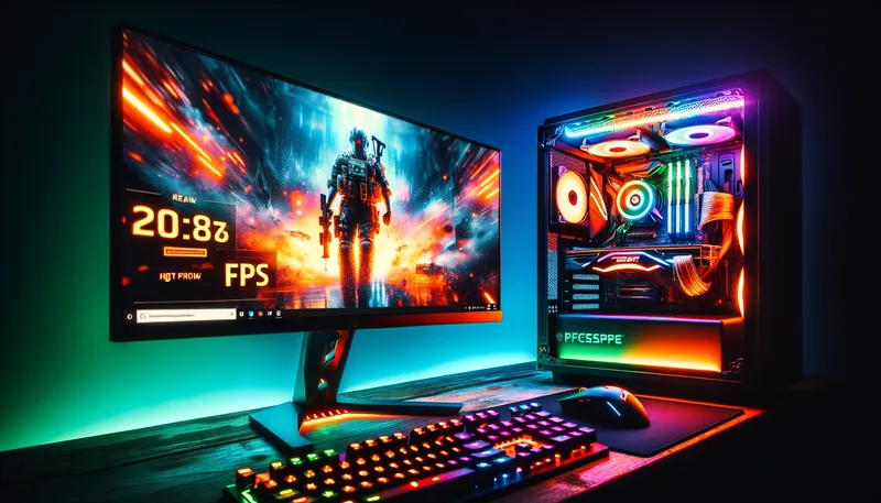 Test game trên PC sử dụng Ryzen 5 7500F cho chỉ số FPS cao và ổn định trong game Esport.
