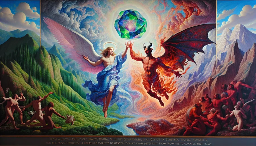 Thiên thần Inarius và ác quỷ Lilith cùng nhau tạo ra thế giới Sanctuary bằng sức mạnh của Worldstone.