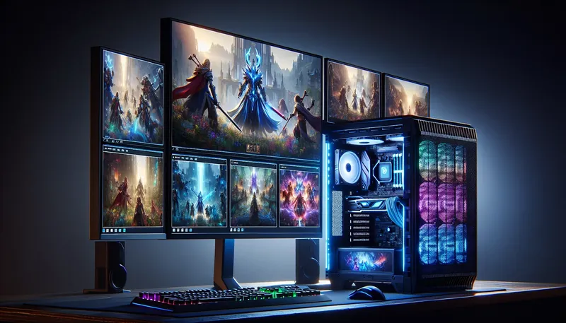 Tối ưu LDPlayer để chạy nhiều tab game trên một PC gaming cấu hình mạnh.