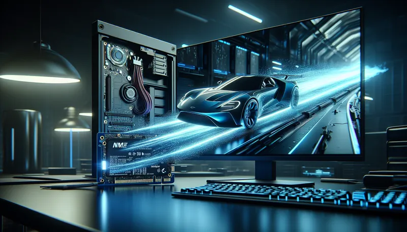 Tối ưu ổ cứng SSD NVMe cho công việc render 3D chuyên nghiệp trên máy tính workstation.