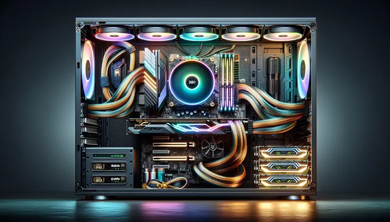 Tối ưu PC Ryzen 9 toàn diện với RAM DDR5 6000MHz, nguồn 1000W Gold và tản nhiệt AIO 360mm.