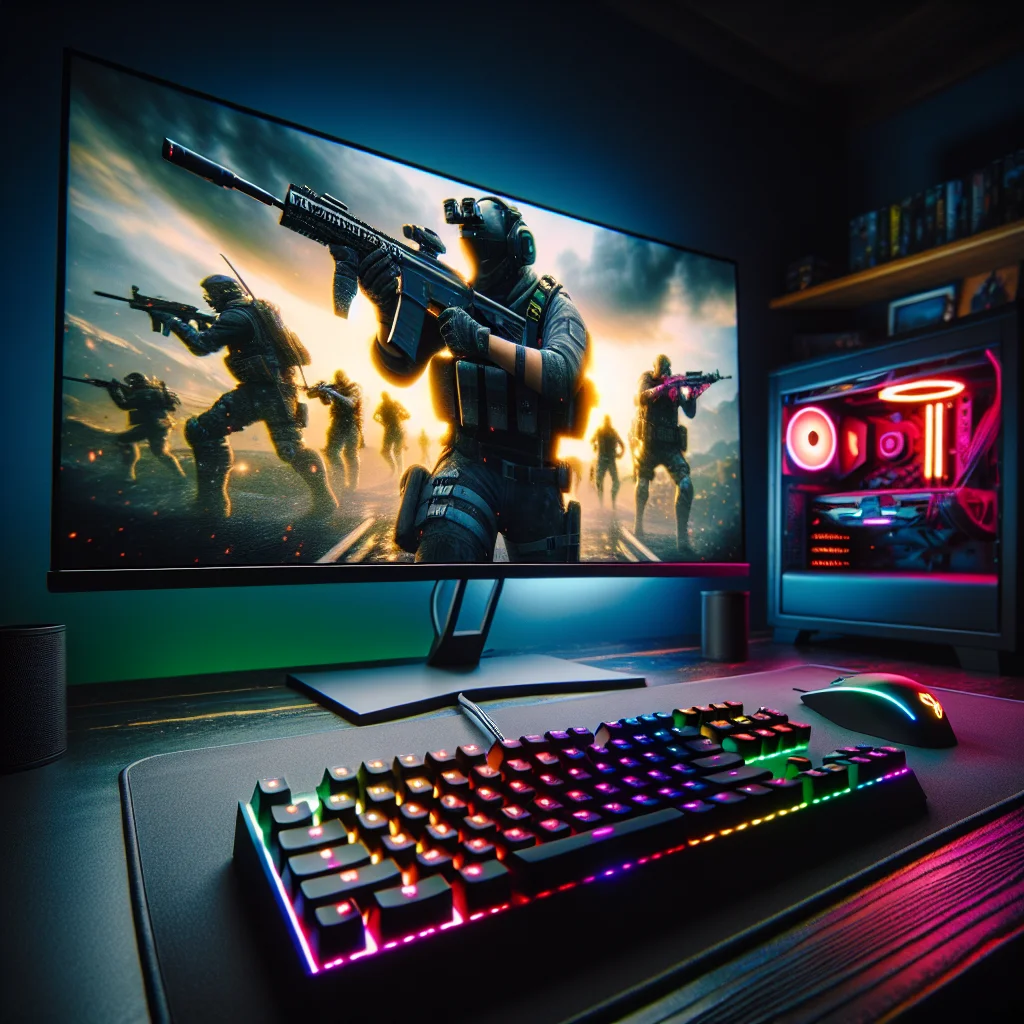 Trải nghiệm chơi game thực tế trên PC sử dụng CPU Core i3 với card đồ họa RTX 4060, cho thấy hình ảnh mượt mà ở độ phân giải Full HD.
