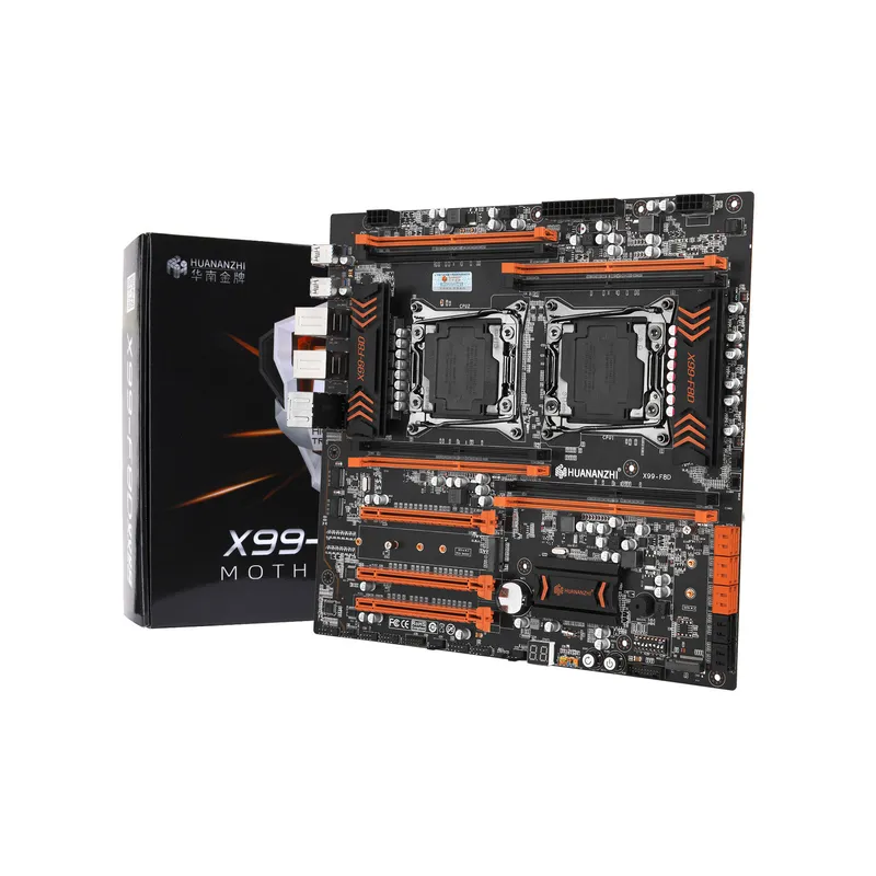 Mainboard HUANANZHI X99 F8D (RAM-4/Dual-XEON/NVMe/Dual-LAN)