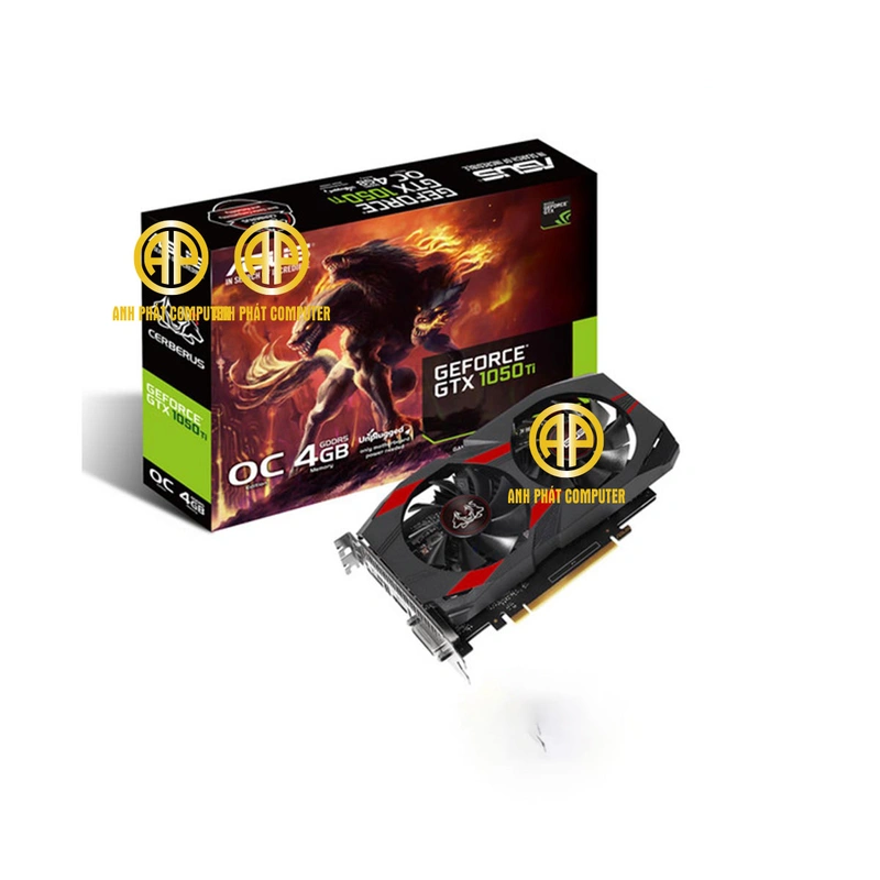Card màn hình cũ ASUS Gtx 1050 Ti Cerberus 4Gb