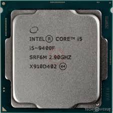 CPU Tray Intel Core i5 9400F (2.9GHz turbo up to 4.1GHz, 6 nhân, 6 luồng, LGA 1151-v2)