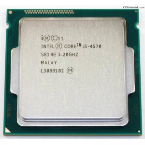CPU Tray Intel Core i5 4570 (3.20 GHz-3.60 GHz, 4 nhân, 4 luồng, LGA 1150)