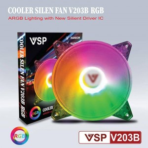 Fan VSP V203B LED RGB