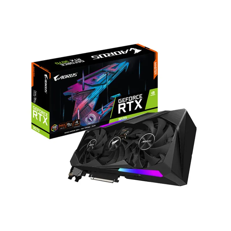 Card màn hình cũ GIGABYTE Aorus Rtx 3070 Master 8GB