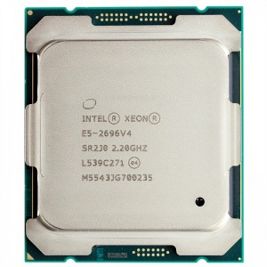 CPU Intel Xeon E5-2696v4 (2.2GHz Turbo Up To 3.6GHz, 22 nhân 44 luồng, 55MB Cache, LGA 2011-3)