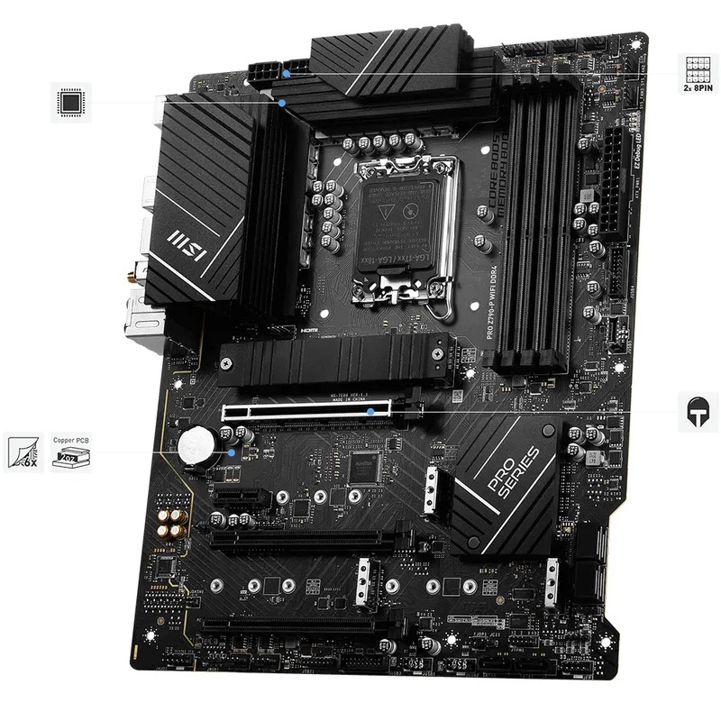 MainBoard MSI PRO Z790-P WIFI DDR4