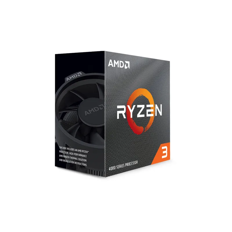 CPU AMD Ryzen 3 4100 Box chính hãng (3.8GHz - 4.0GHz, 4 Cores, 8 Threads, AM4)