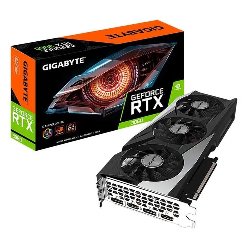 Card màn hình GIGABYTE RTX 3060 GAMING OC 12GD-V2