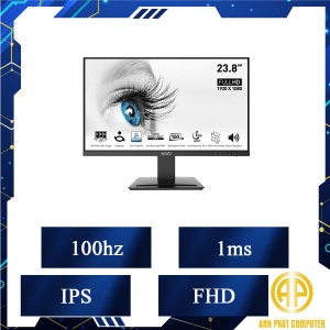 Màn hình máy tính MSI Pro MP243X (23.8 inch/FHD/IPS/100Hz/1ms/Loa)