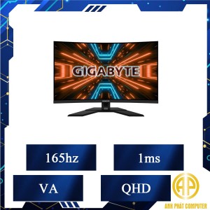 Màn hình máy tính Gaming Gigabyte M32QC-AP (31.5 inch/2K QHD/VA/165Hz/1ms/Cong)