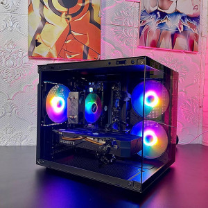 Pc Gaming Bể Cá Trắng H510M I3 10105F 16GB RTX 3050 ( All New)