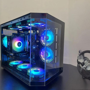 Pc Gaming Bể Cá Đen B760M I5 14600K 16GB RTX 5060 Ti ( All New)