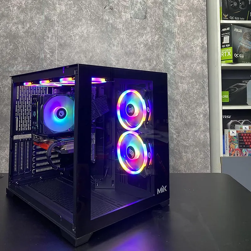 Pc Gaming Bể Cá Đen B760M I5 14600K 32GB RTX 5070 ( All New)