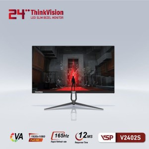 Màn hình máy tính VSP V2402S Black 24in Phẳng 165Hz