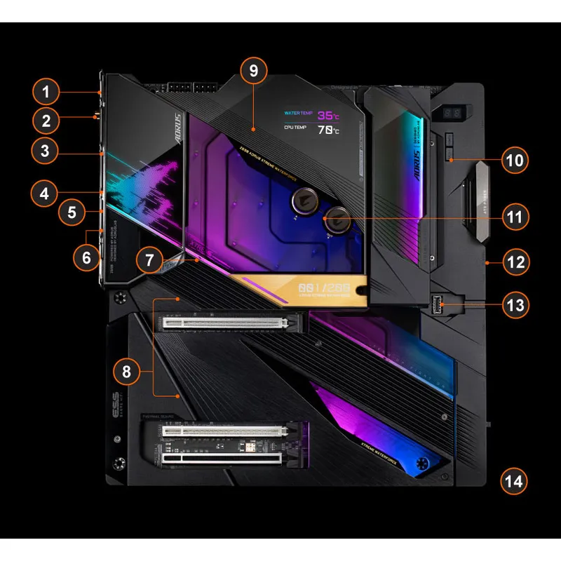 Mainboard Gigabyte Z690 Aorus Extreme WB
