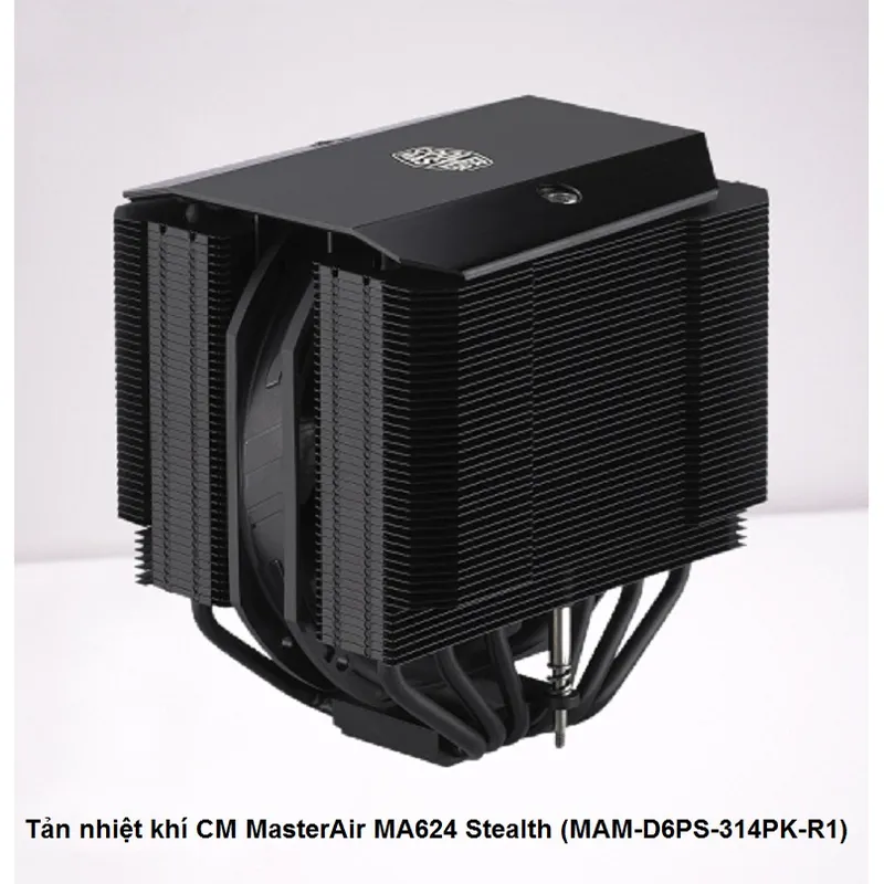 Tản nhiệt khí CPU Cooler Master MasterAir MA624 Stealth ARGB (MAM-D6PS-314PK-R1)