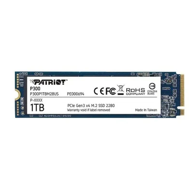 Ổ Cứng SSD 1TB Patriot P300 M2 2280 NVMe (P300P1TBM28)