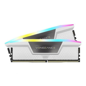 Ram Corsair Vengeance RGB White 32GB | 2 x 16GB, DDR5, 6000MHz (CMH32GX5M2E6000C36W)