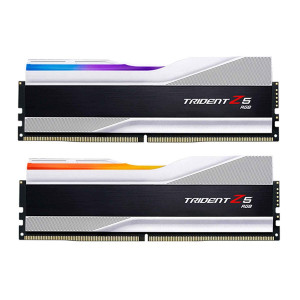 Ram GSkill Trident Z5 RGB Silver 32GB | 2 x 16GB, DDR5, 6000MHz (F5-6000J3238F16GX2-TZ5RS)