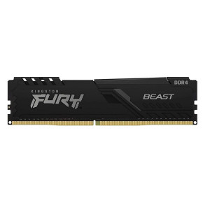 Ram cũ Kingston Fury 8GB 3200MHz DDR4 CL16 DIMM Beast Black KF432C16BB/8