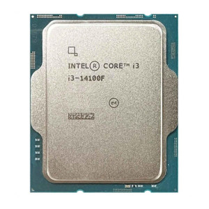 Cpu Tray Intel Core i3 14100F New | 4.7 GHz, 4 Cores 8 Threads, LGA1700