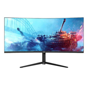 Màn Hình Máy Tính UltraWide VSP VA3416WC | 34 inch, WQHD, VA, 165Hz, 1ms, cong