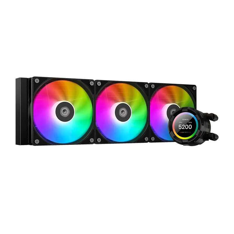 Tản nhiệt nước ID-Cooling Space SL360 XE LCD ARGB - Black TEST
