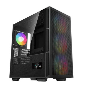 Vỏ case Deepcool CH560 Digital | Kèm sẵn 4 Fan ARGB, Black / White