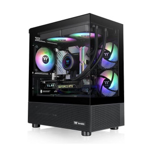 Vỏ Case Thermaltake View 170 TG ARGB Micro Chassis - Black | Sẵn 3 fan ARGB (CA-1Z4-00M1WN-00)