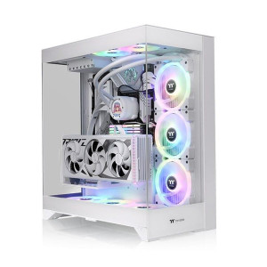 Vỏ Case Thermaltake CTE E550 TG Snow - White | Không kèm fan (CA-1Z8-00M6WN-00)