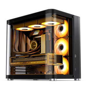 Vỏ case Jonsbo TK-2 ATX - Đen