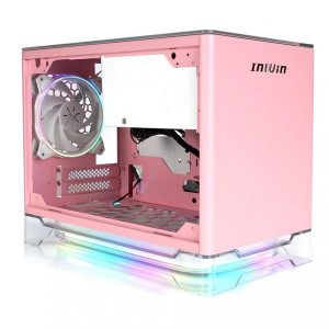 Vỏ case InWin A1 Plus Pink Mini-ITX Tower (Hồng)