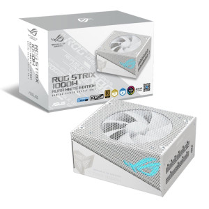 Nguồn Máy Tính ASUS ROG Strix 1000W Gold Aura White Edition - Trắng | 1000W, 80 Plus Gold, Full Modular, PCIe 5.0