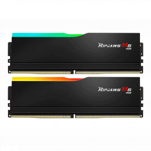 Ram GSkill Ripjaws M5 RGB Black 32GB | 2x16GB, DDR5, 5200MHz (F5-5200J4040A16GX2-RM5RK)