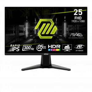 Màn Hình Máy Tính Gaming MSI MAG 255XF | 25 inch, Full HD, Rapid IPS, 300Hz, 0.5ms, phẳng