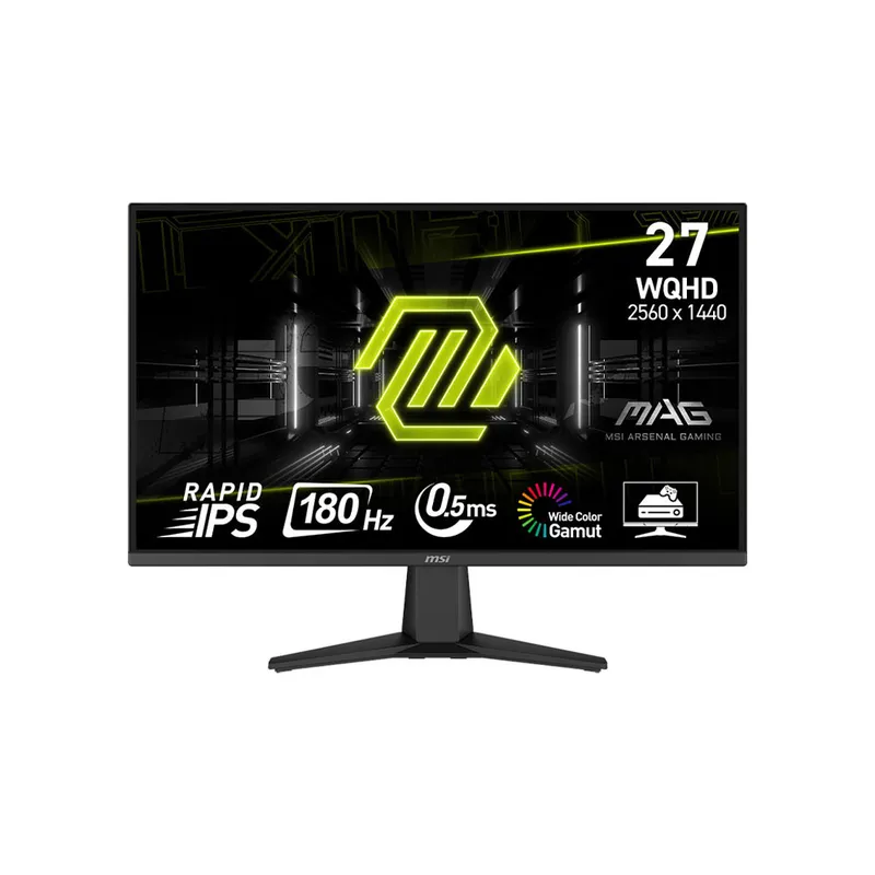 Màn Hình Máy Tính Gaming MSI MAG 275QF 2K | 27 inch, QHD, IPS, 180Hz, 0.5ms, phẳng