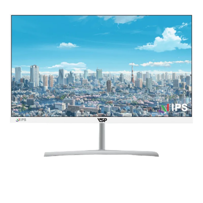 Màn Hình Máy Tính Gaming VSP IP2407S trắng | 23.8 inch, Full HD, IPS, 100Hz, 5ms, phẳng
