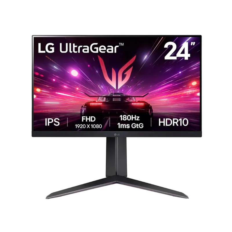 Màn Hình Máy Tính Gaming LG 24GS60F-B.ATVQ | 23.8 inch, Full HD, IPS, 180Hz, 1ms, Phẳng