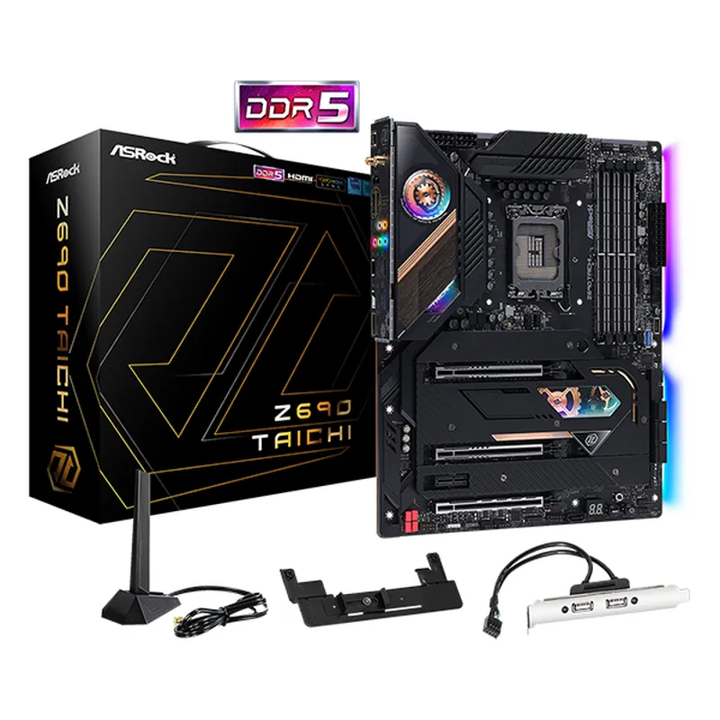Mainboard Asrock Z690 Taichi Razer Edition | Intel Z690, Socket 1700, ATX, 4 khe DDR5