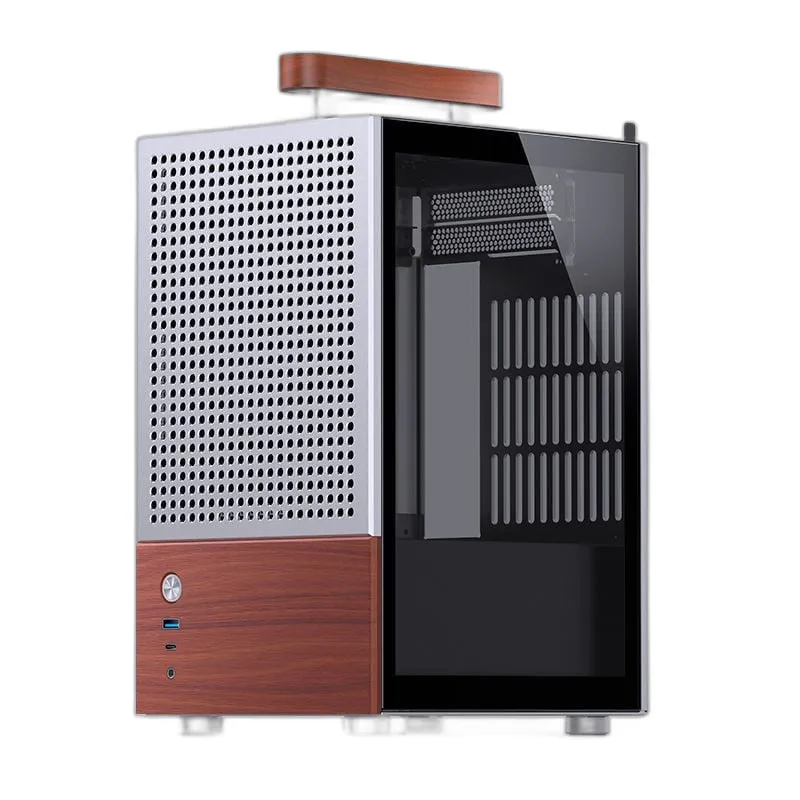 Vỏ Case Jonsbo T6 Mini-ITX - Bạc